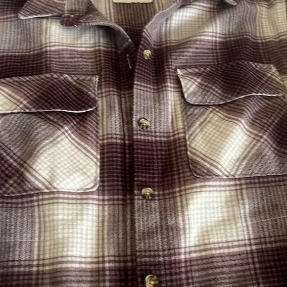 A&F button down shacket - Picture 3 of 4